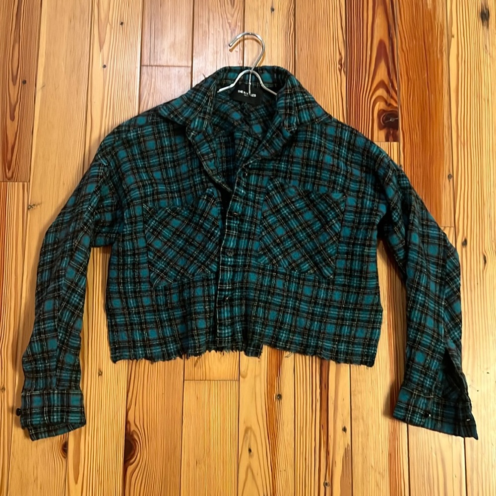 The Kooples | Cropped Flannel